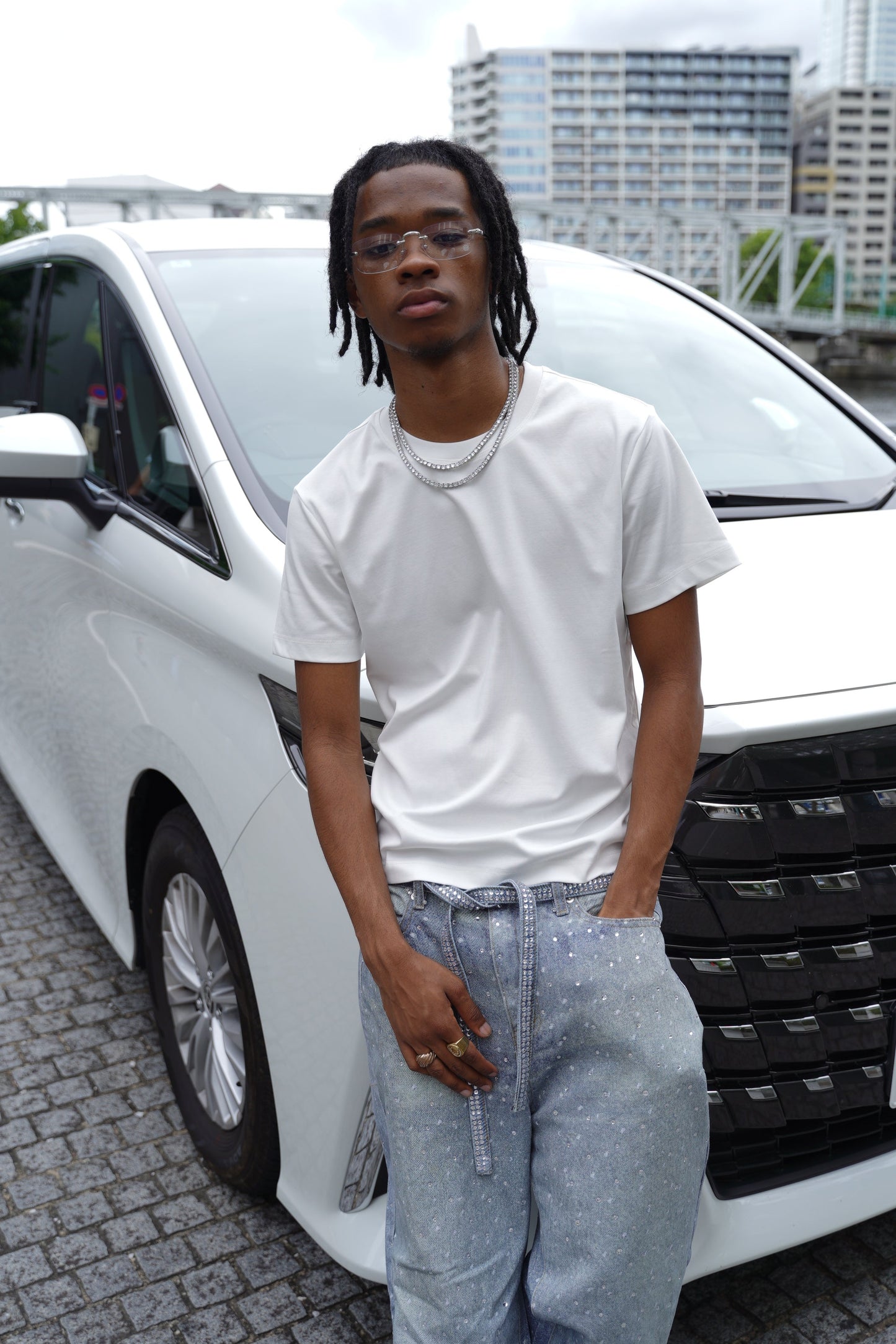 Slim Fit Tee White