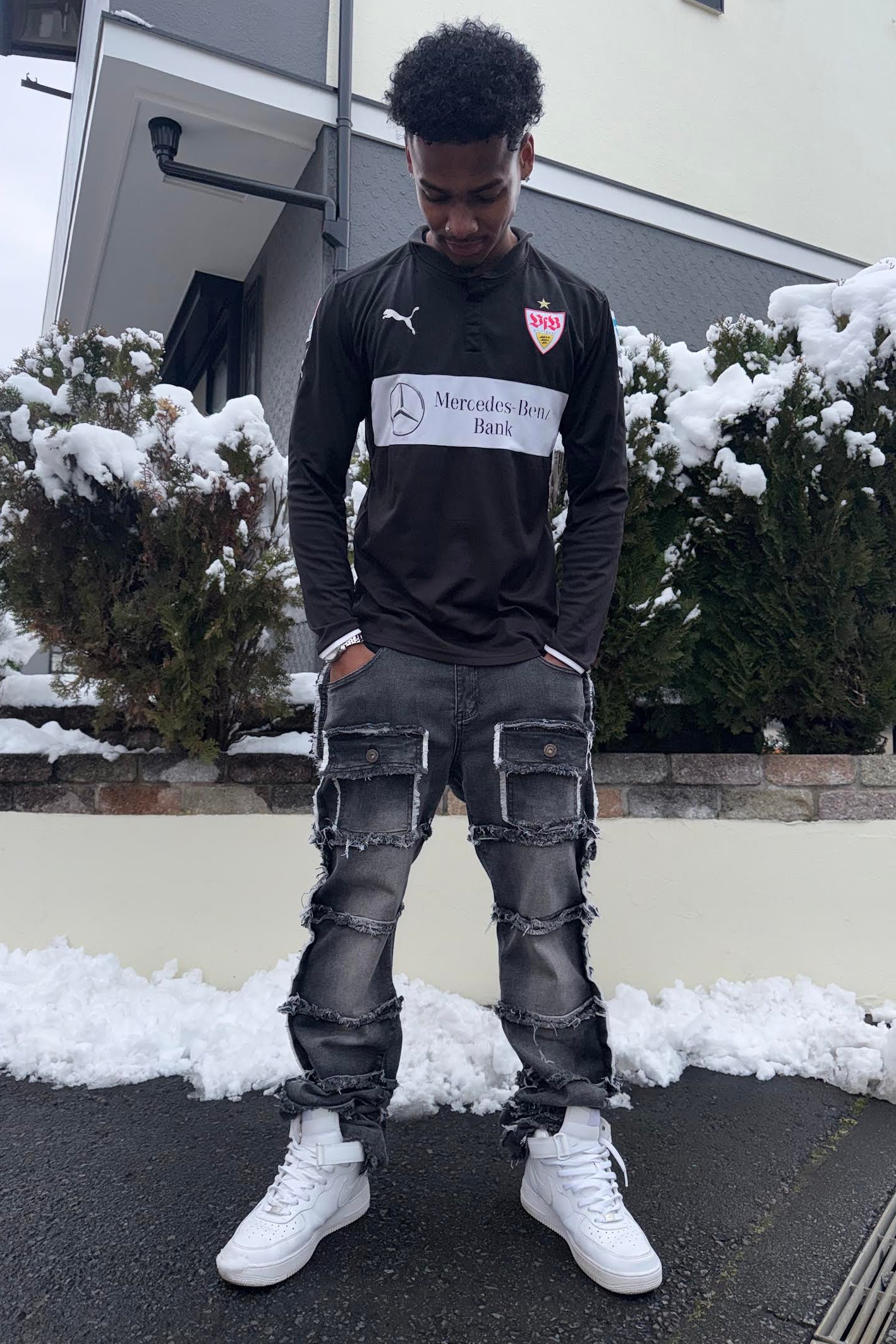 FLARE MULTI-POCKET STACKED – BLACK