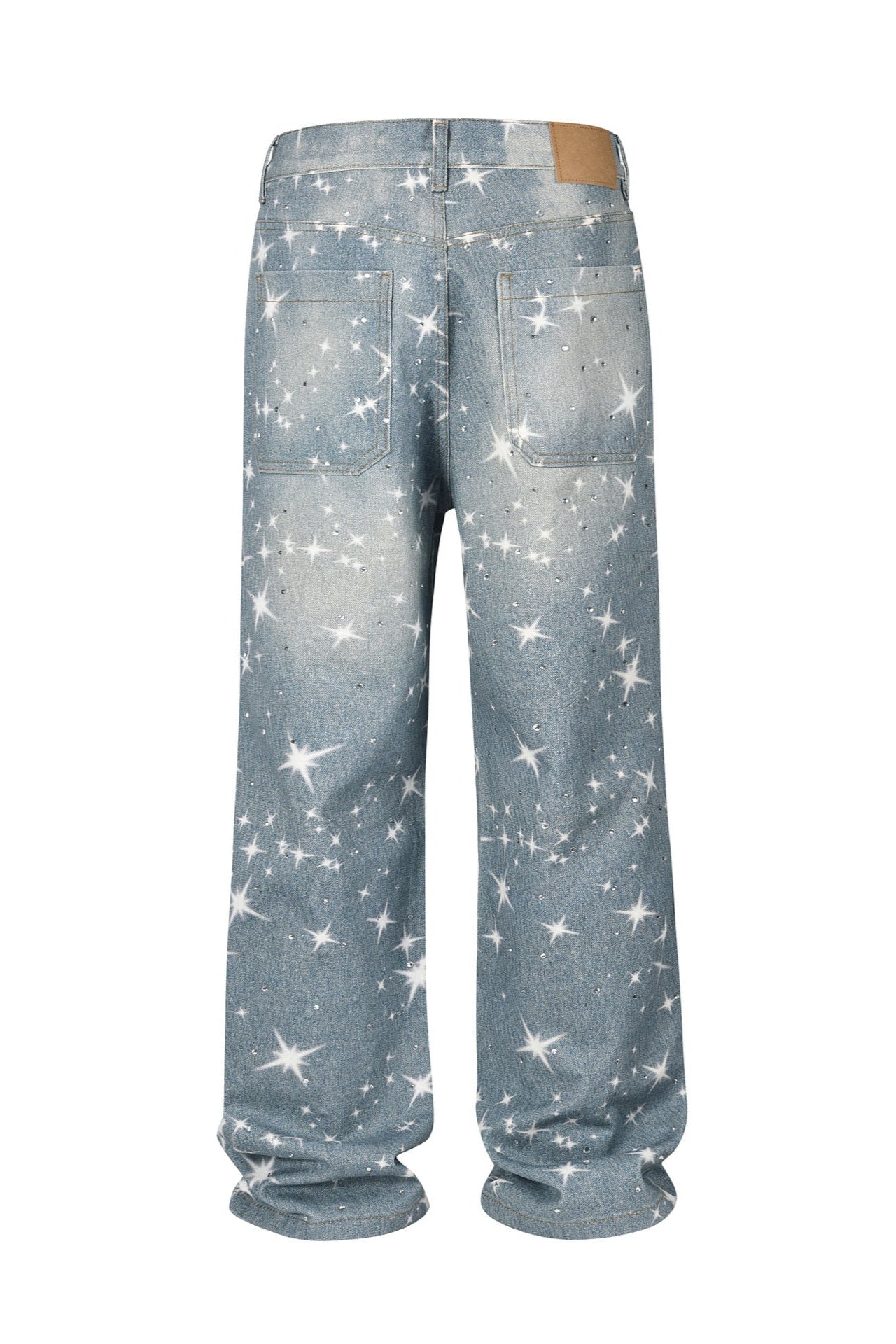 Star Rhinestone  Denim