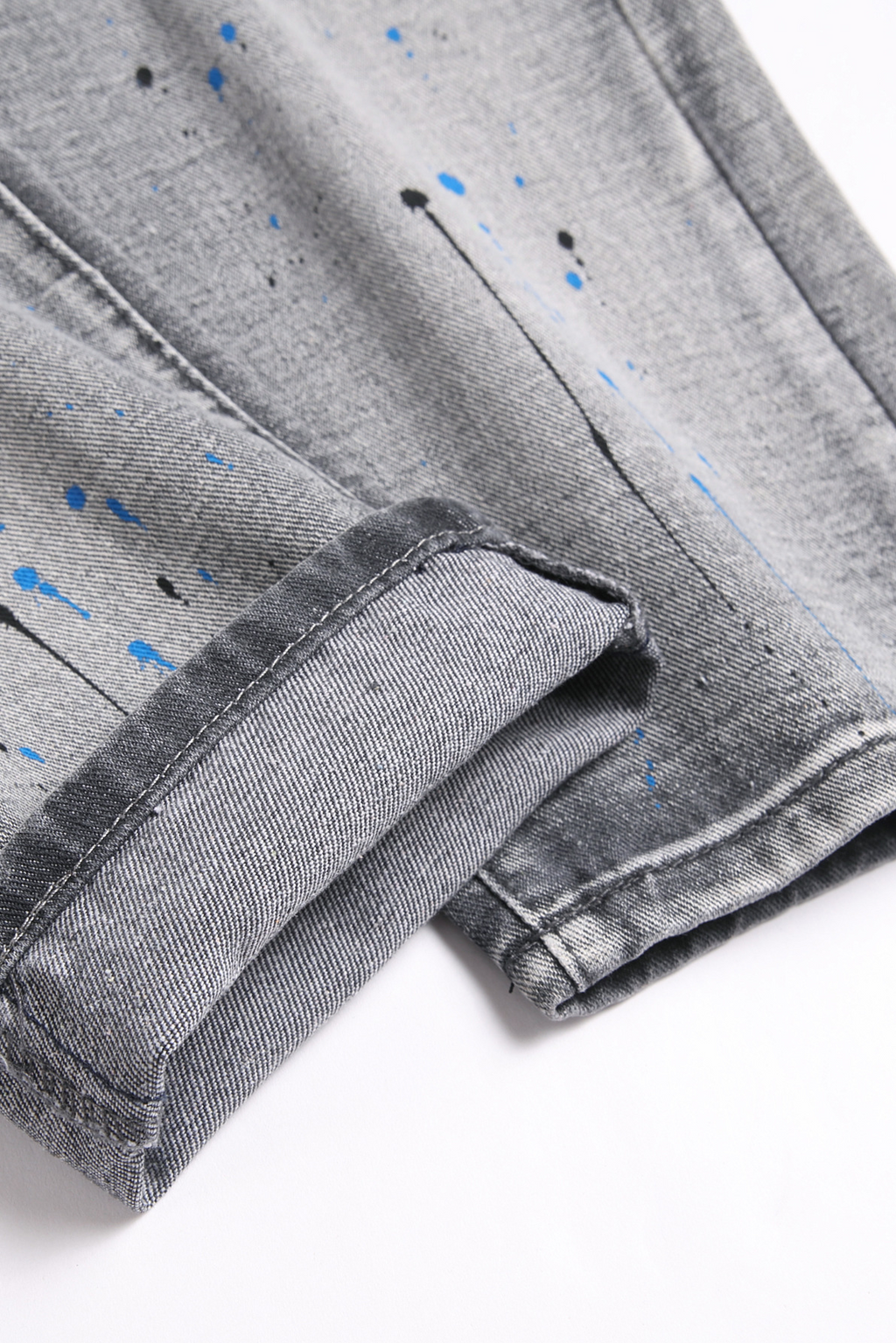 SLIM DISTRESSED PAINT - GRAY