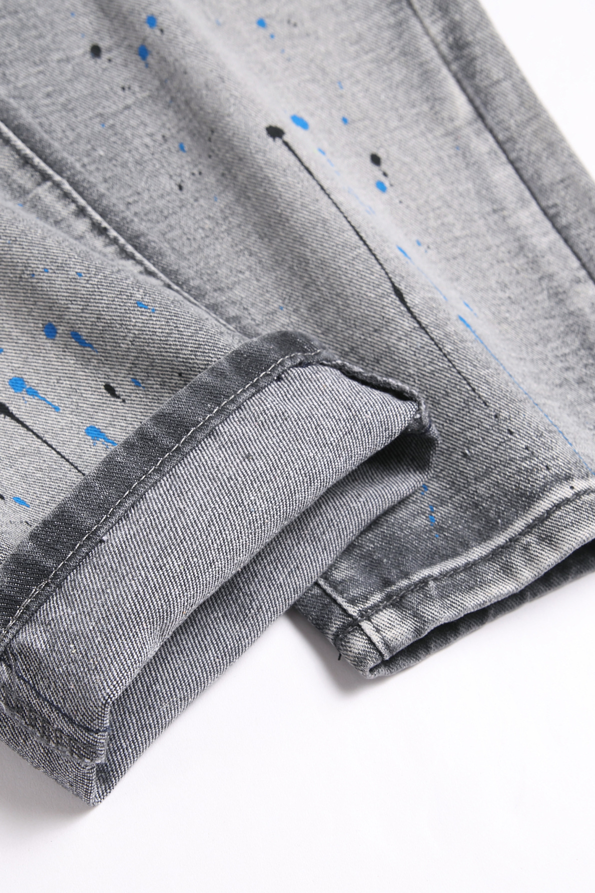 SLIM DISTRESSED PAINT - GRAY