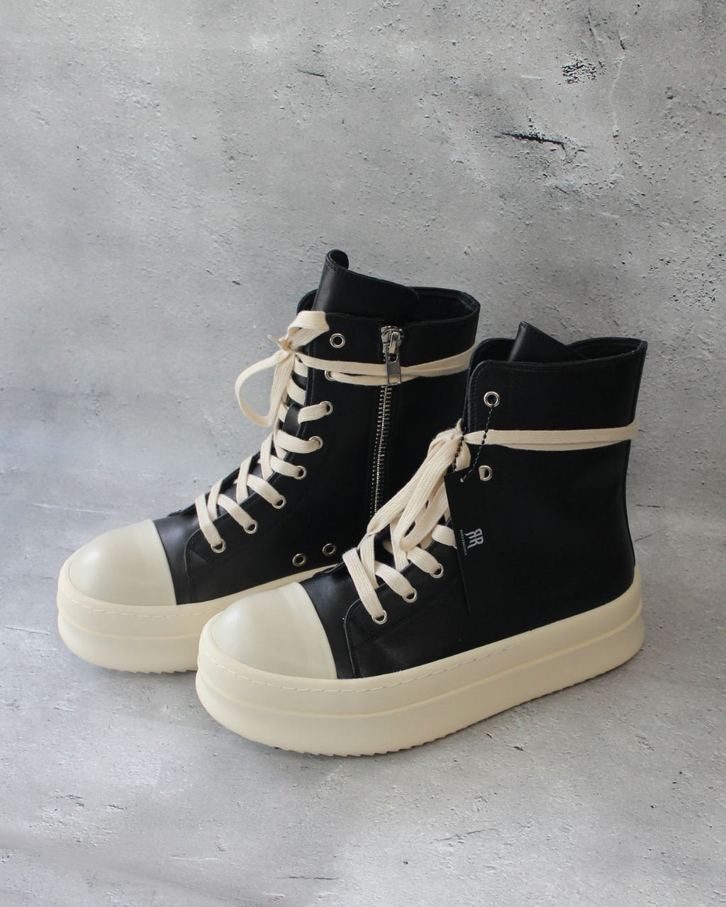 Chunky Sole Lace-Up Boots