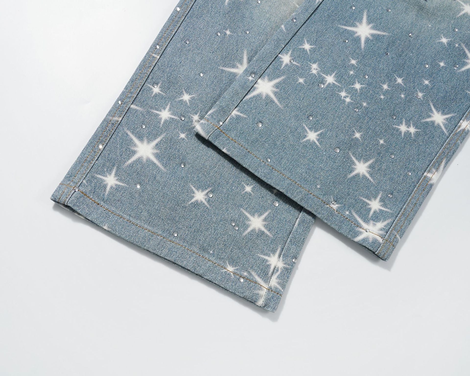 Star Rhinestone  Denim
