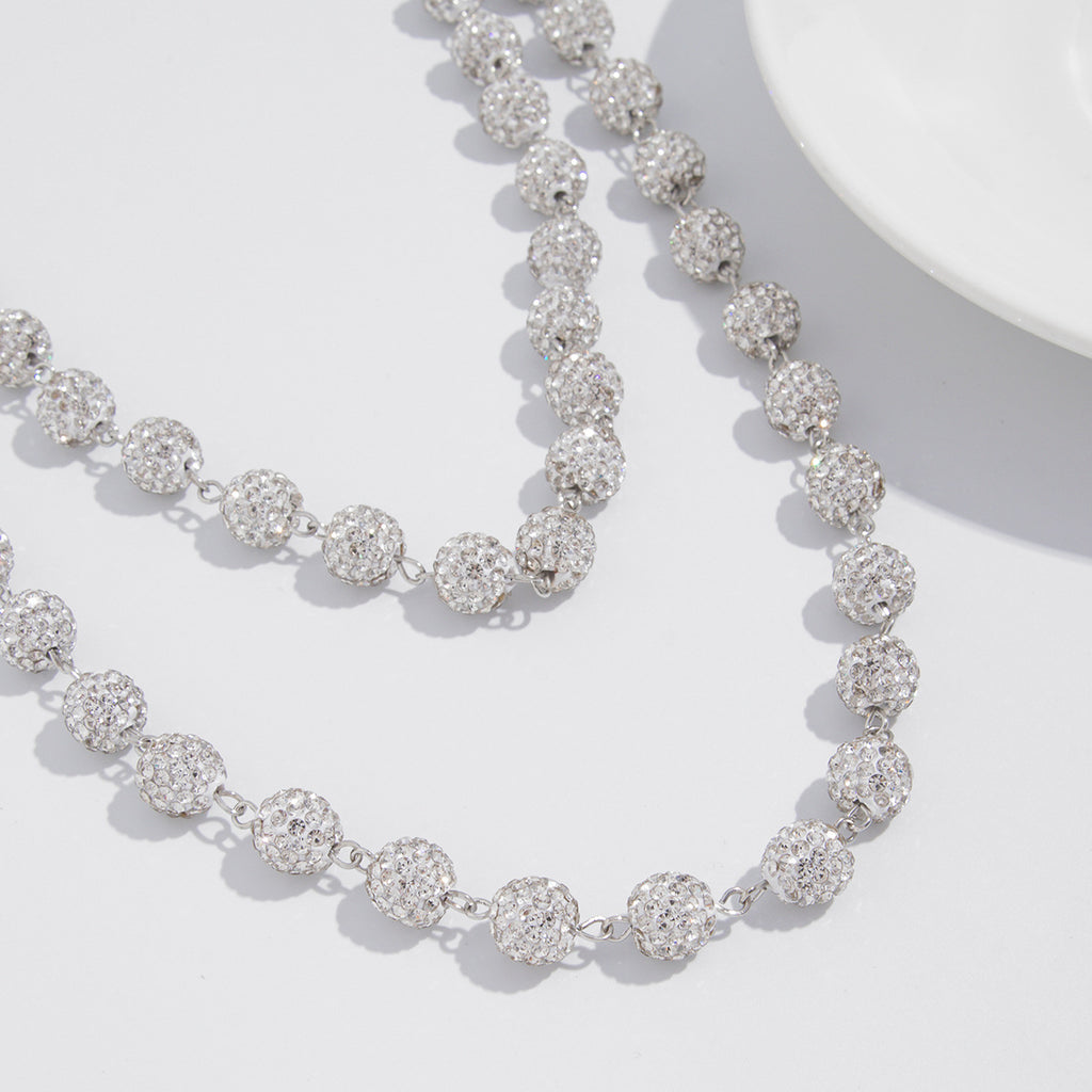 Crystal-Studded Denim Jorts Black