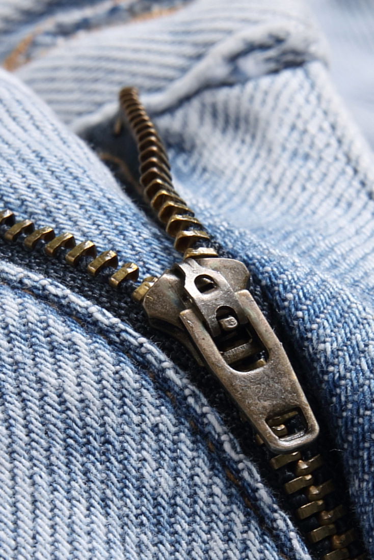 SLIM FRINGE STACKED - BLUE