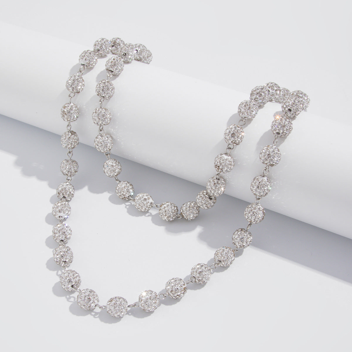 Crystal-Studded Denim Jorts Black