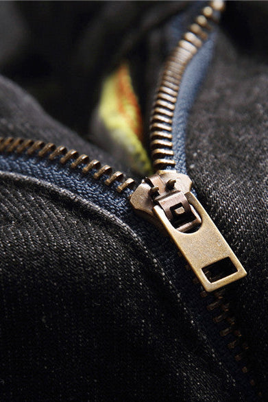 SLIM DISTRESSED - BLACK