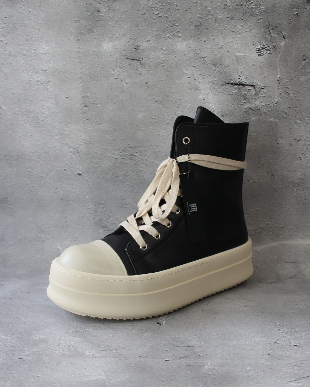 Chunky Sole Lace-Up Boots