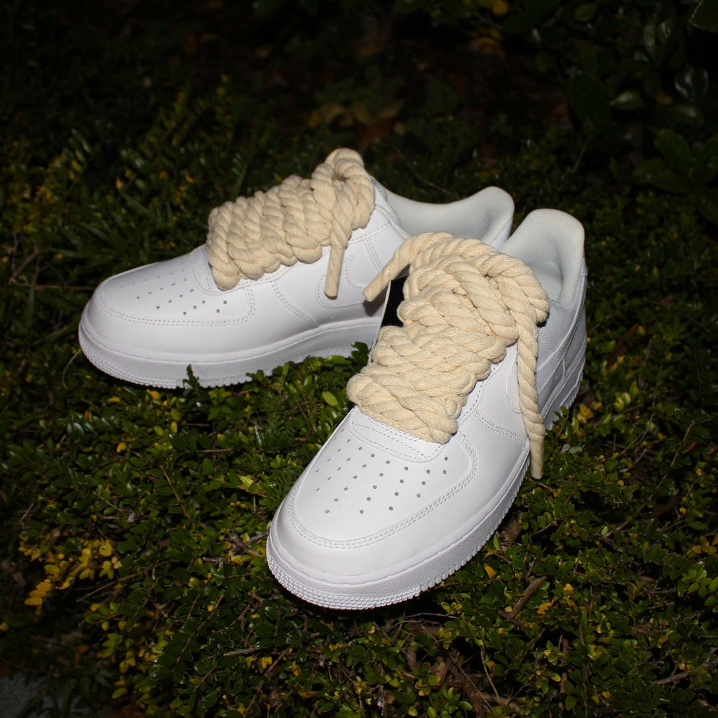 Rope Lace 10mm – 4 Lace Set（Beige）