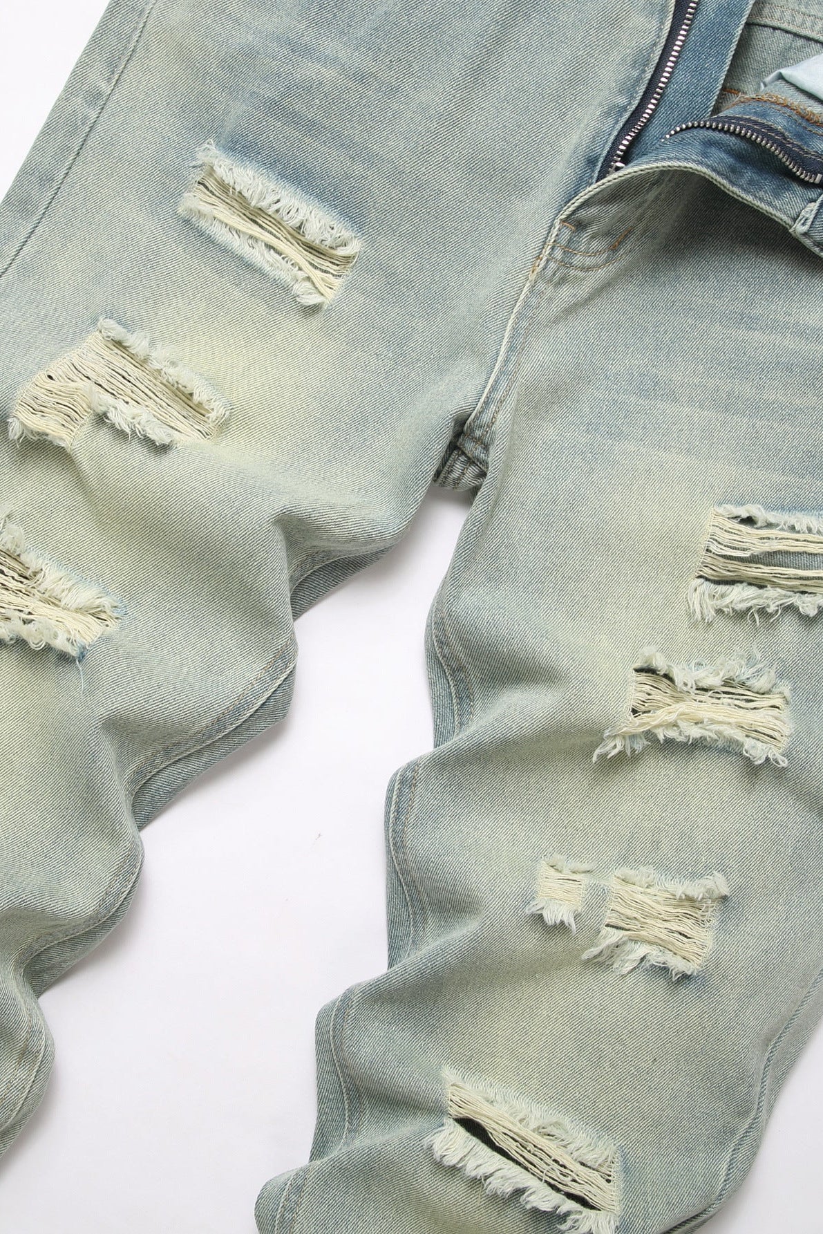 SLIM DISTRESSED - BLUE