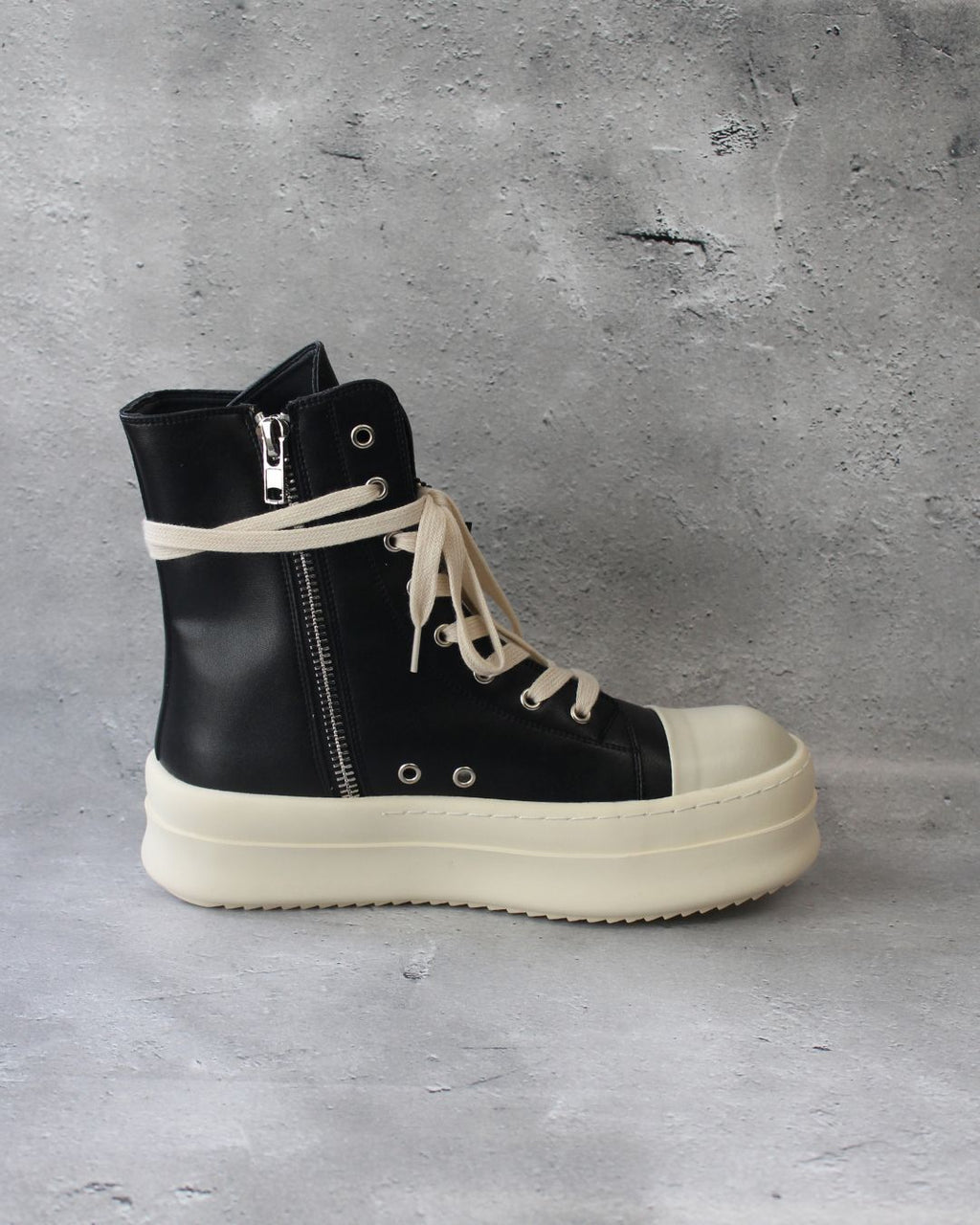 Chunky Sole Lace-Up Boots