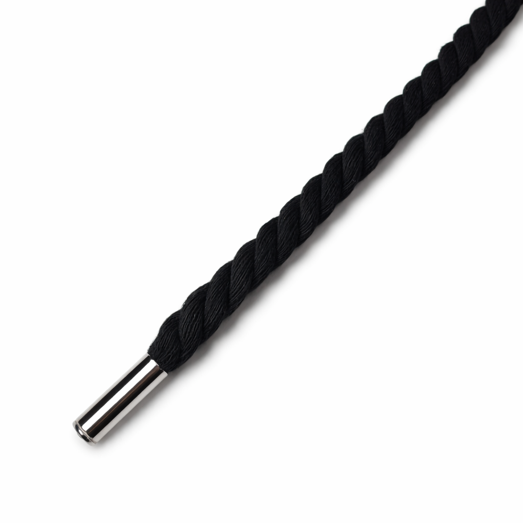 Rope Lace 10mm – 4 Lace Set（Black）