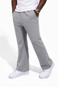FLARE SWEAT PANTS - GRAY