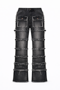 FLARE MULTI-POCKET STACKED – BLACK