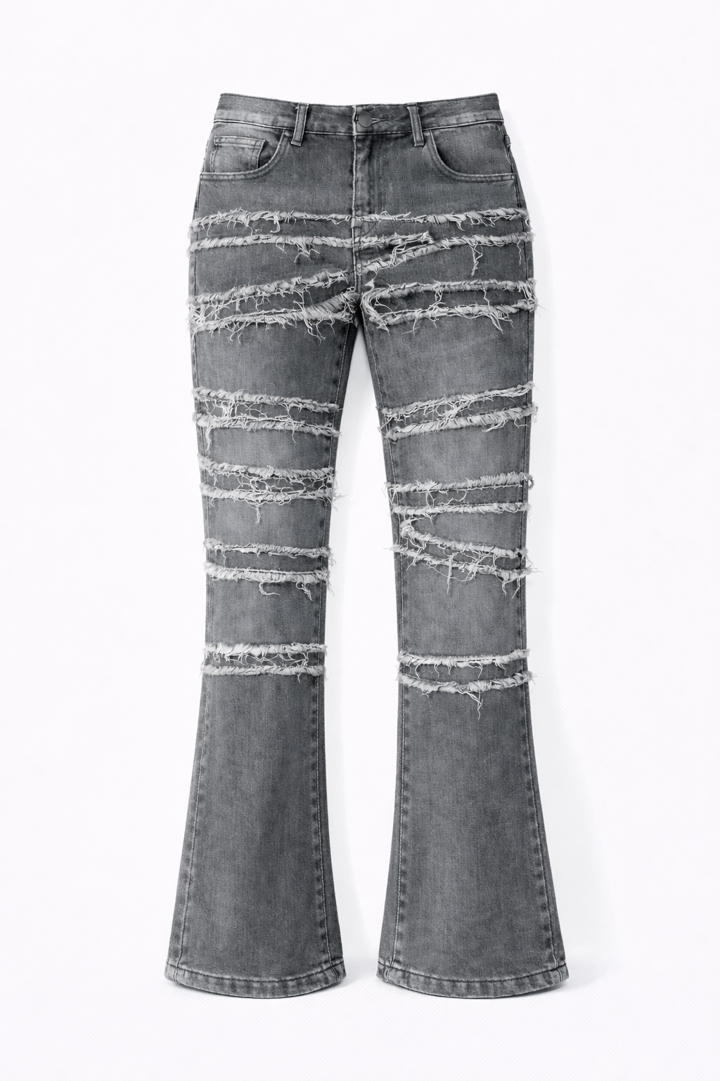 FLARE LAYERED STACKED - GRAY