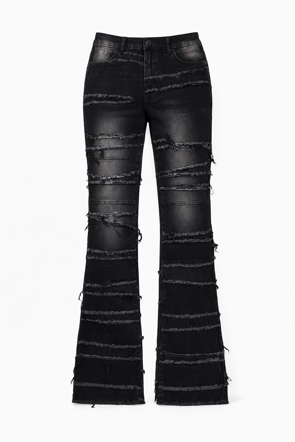 FLARE LAYERED STACKED - BLACK