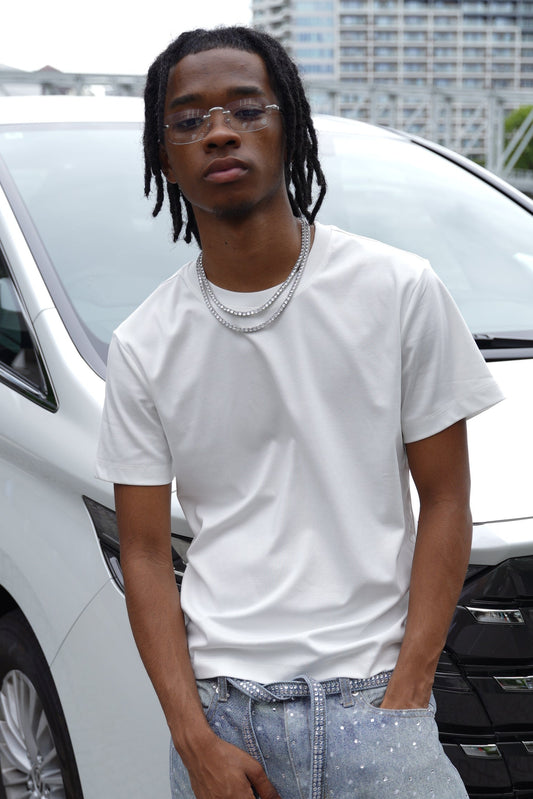 Slim Fit Tee White