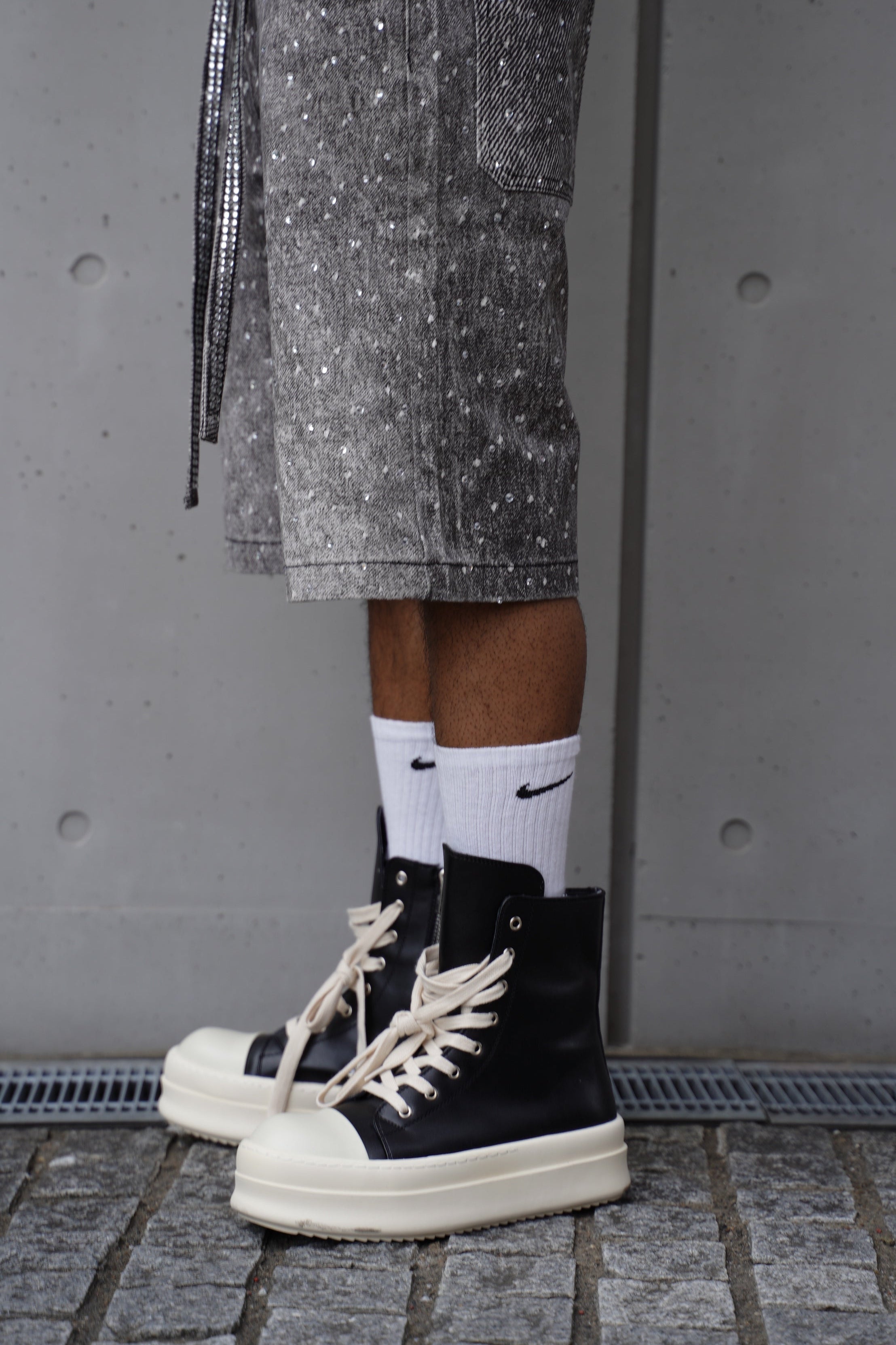 Chunky Sole Lace-Up Boots