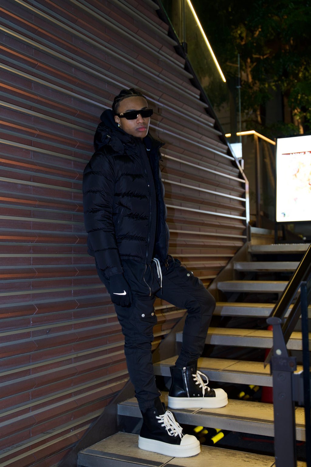 Chunky Sole Lace-Up Boots