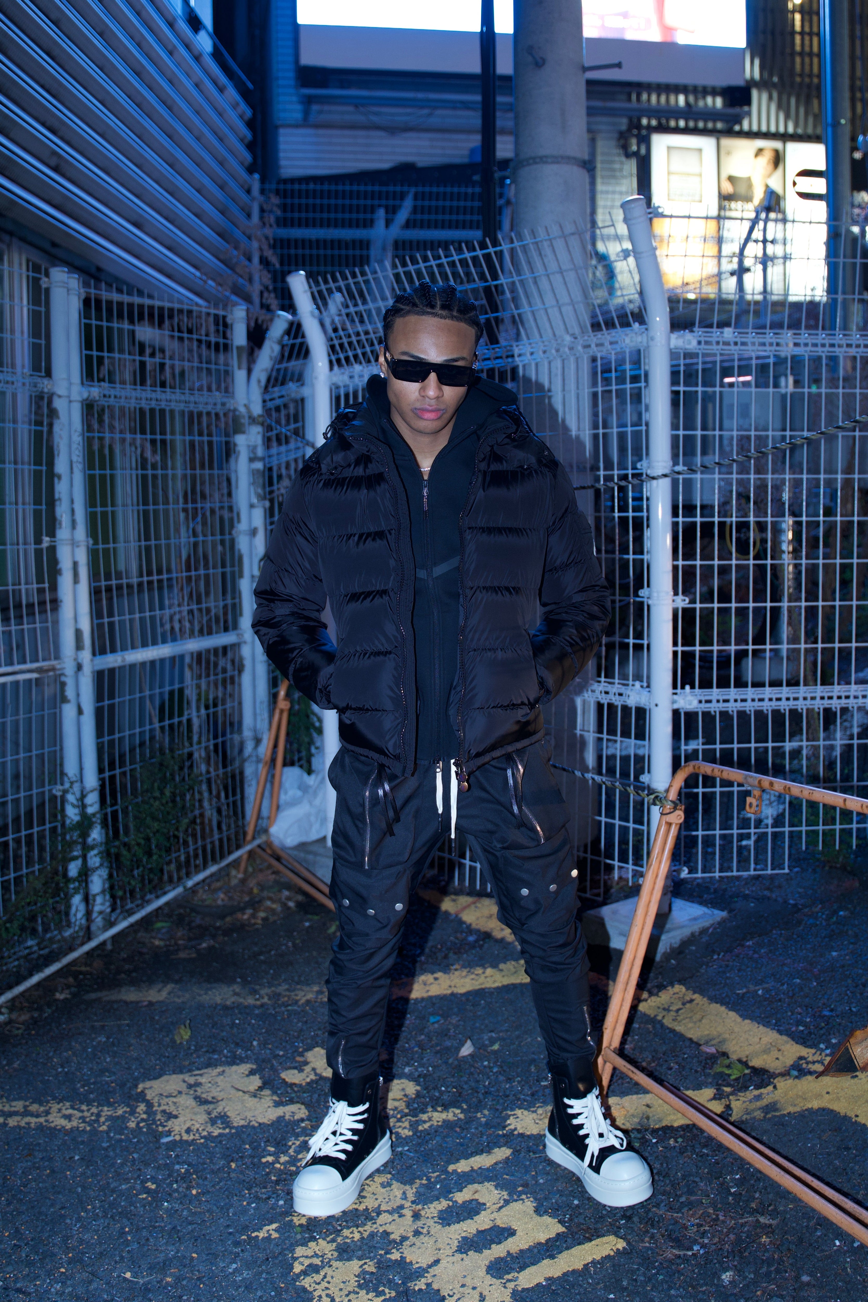 Chunky Sole Lace-Up Boots