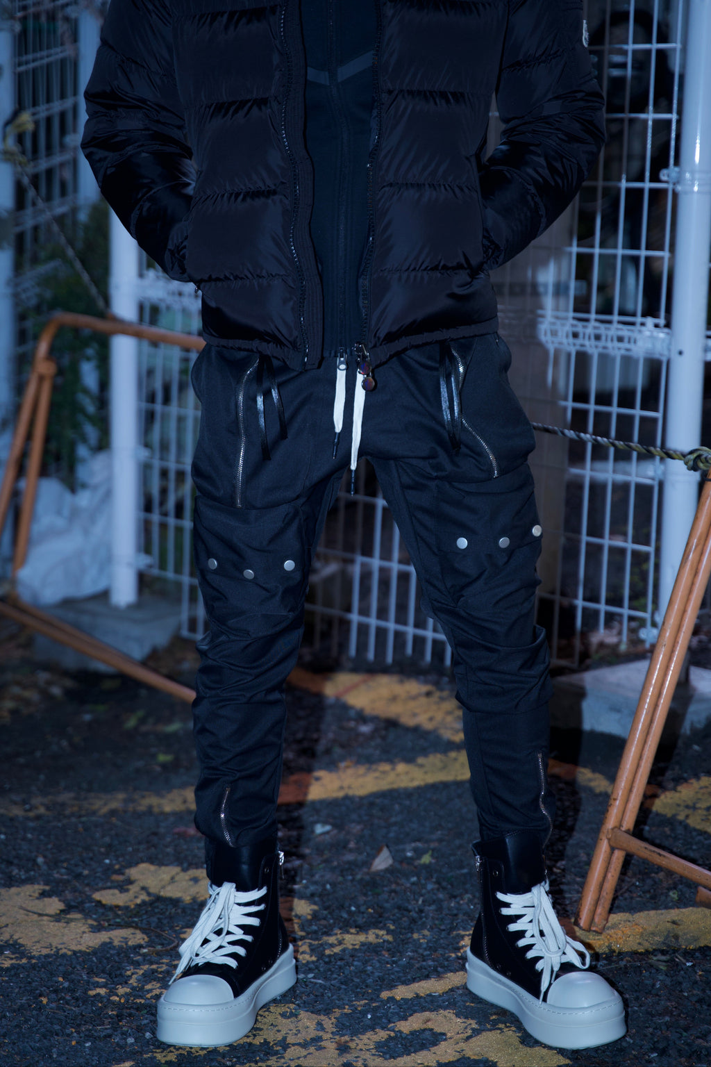 Chunky Sole Lace-Up Boots