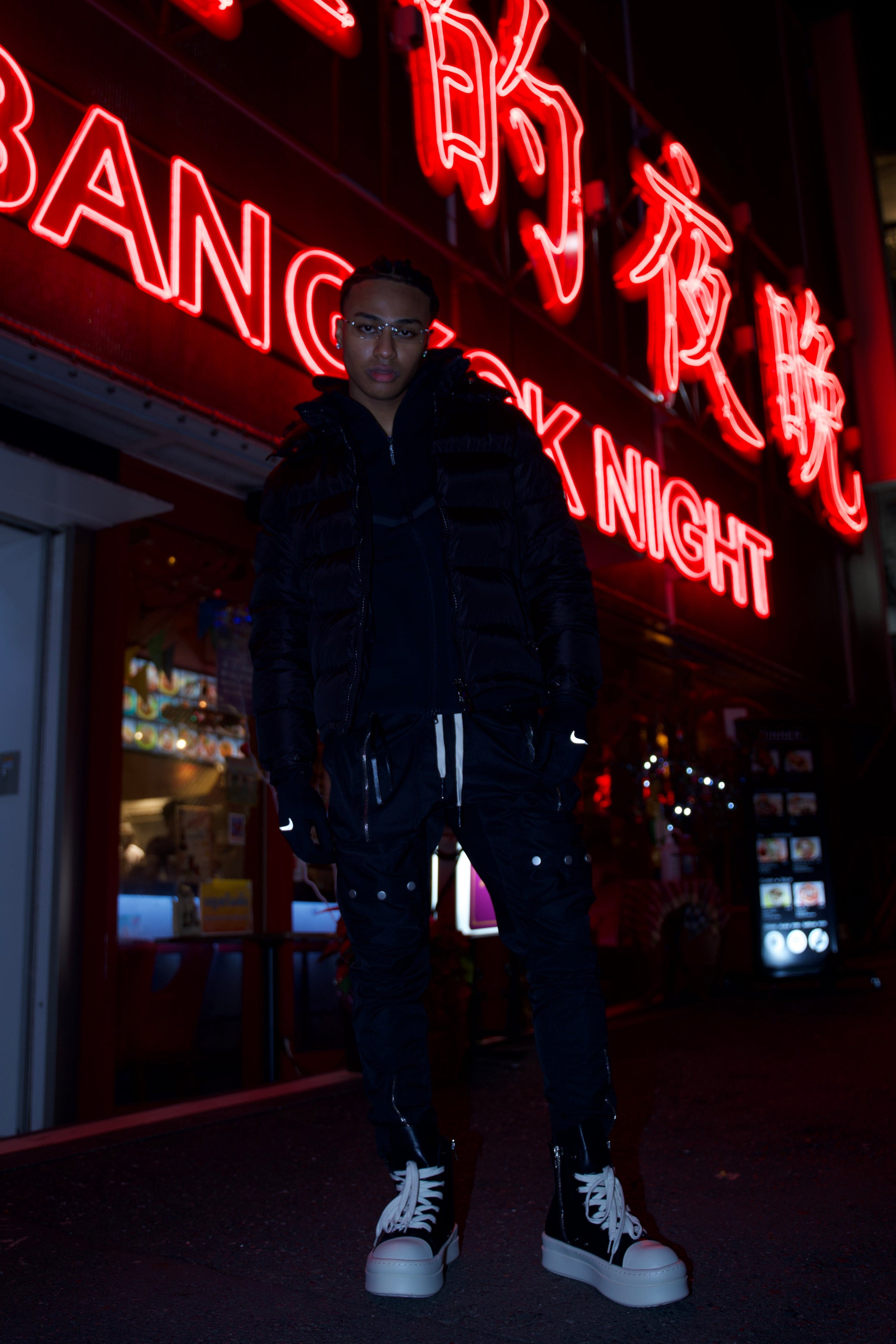 Chunky Sole Lace-Up Boots