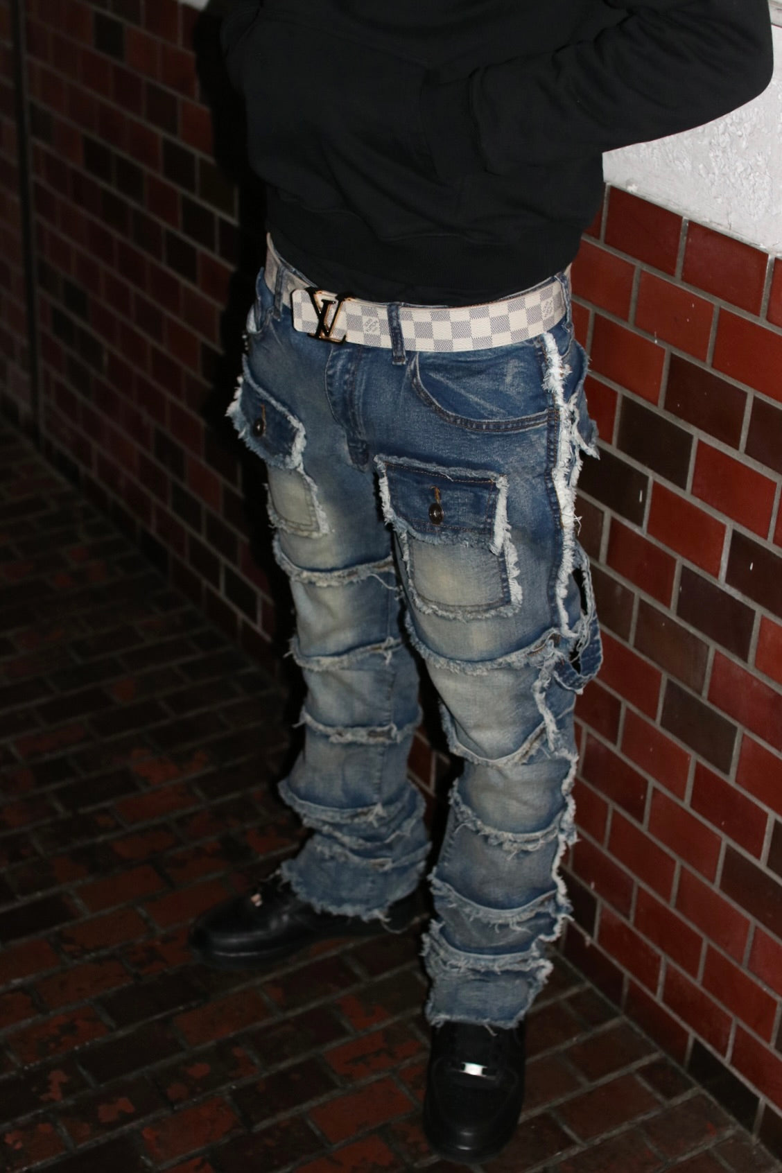 FLARE MULTI-POCKET STACKED – BLUE