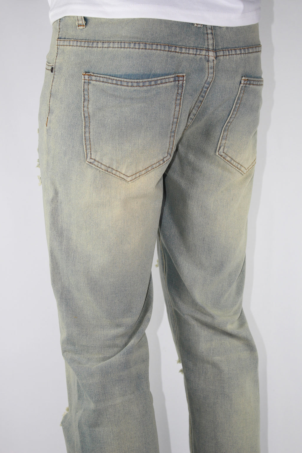 SLIM DISTRESSED - BLUE