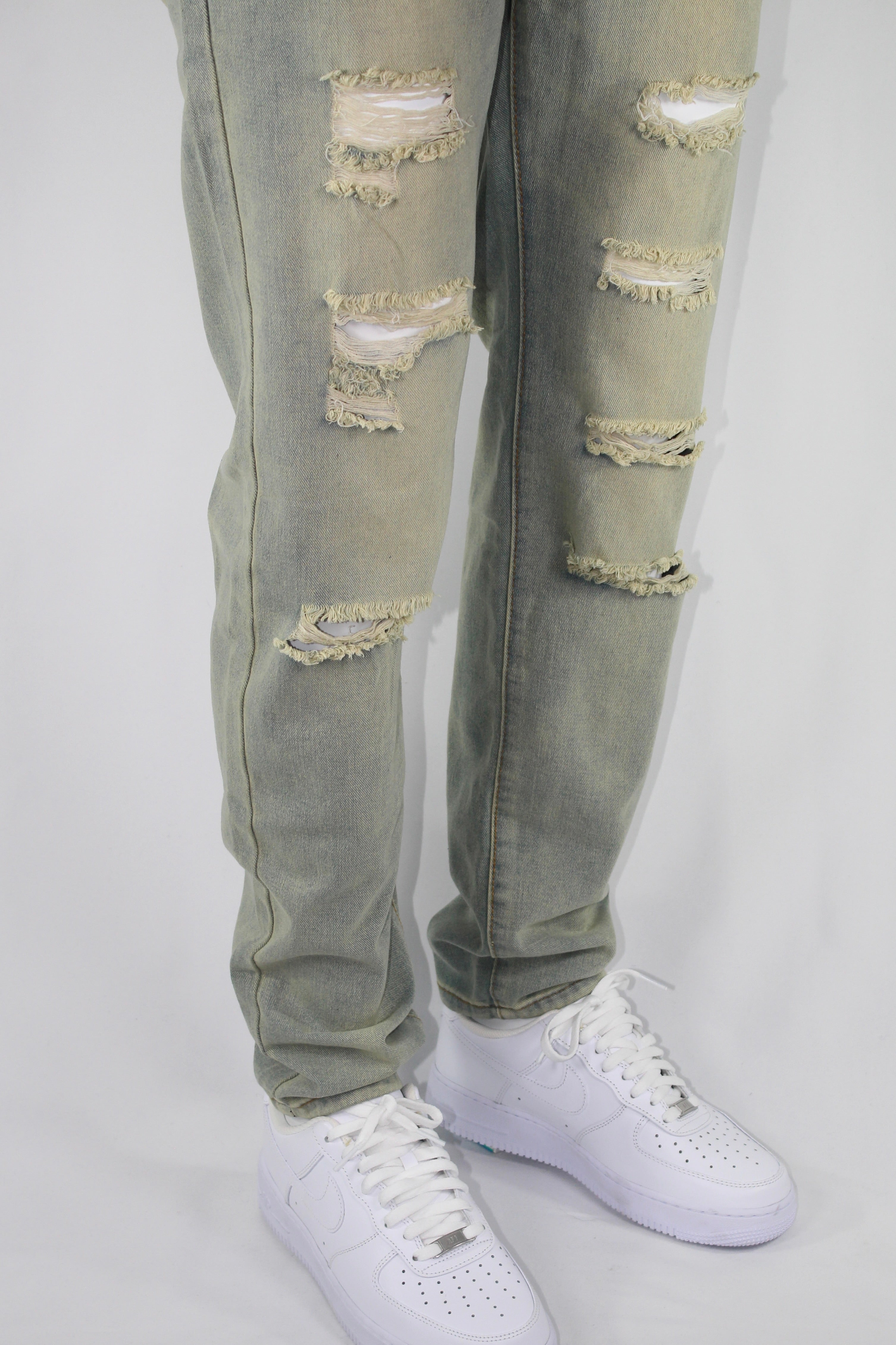 SLIM DISTRESSED - BLUE