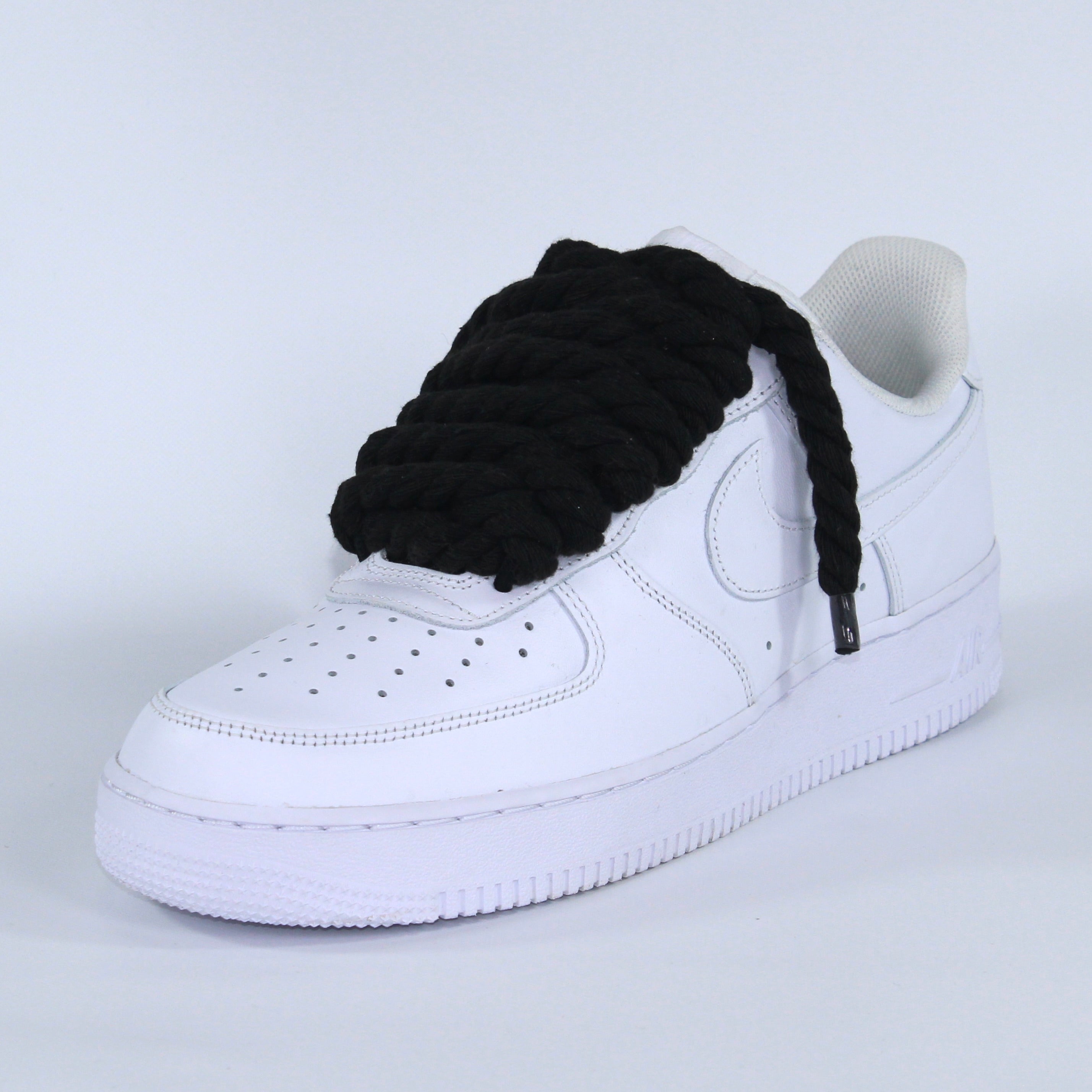 Rope Lace 10mm – 4 Lace Set（Black）