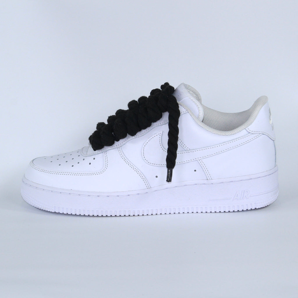 Rope Lace 10mm – 4 Lace Set（Black）