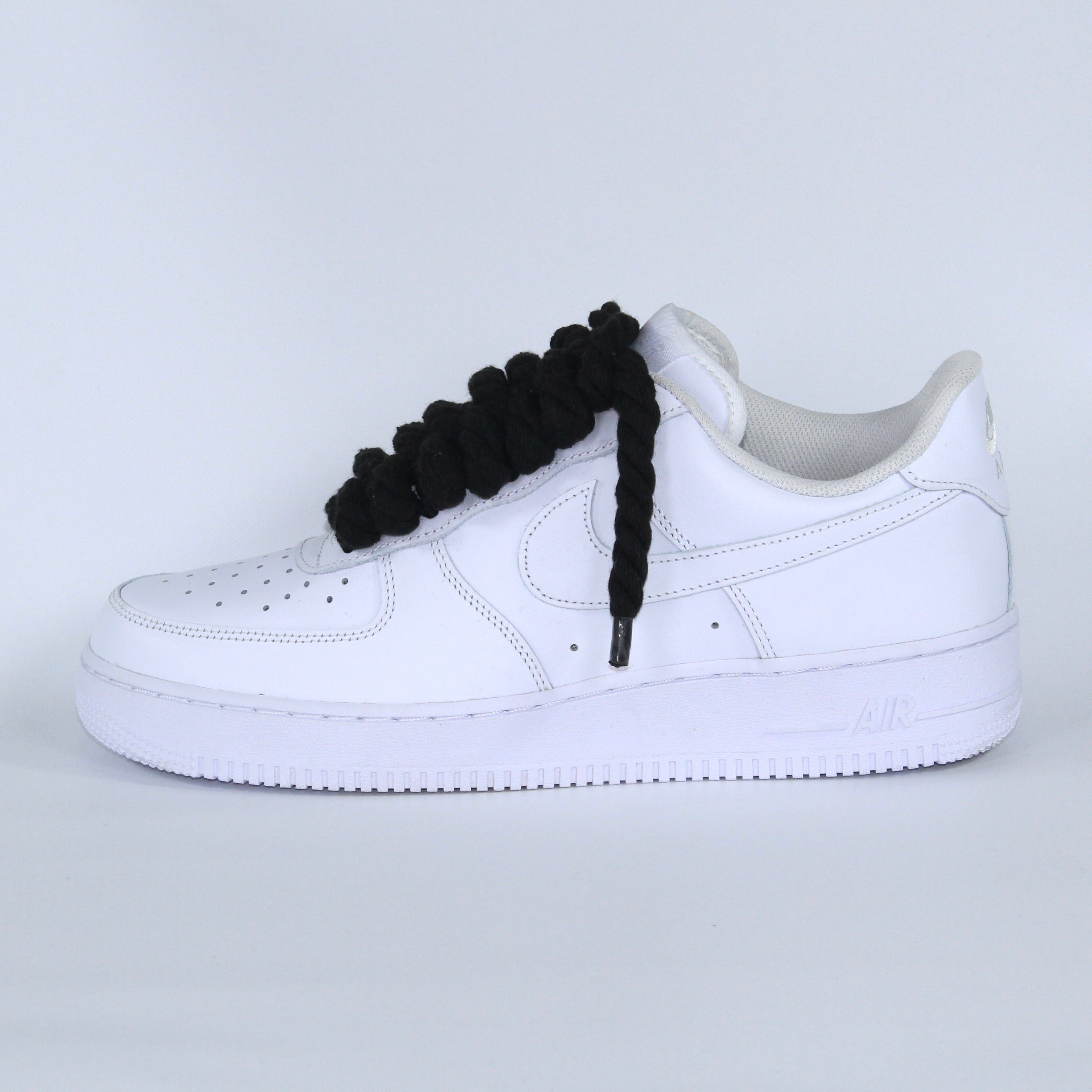 Rope Lace 10mm – 4 Lace Set（Black）