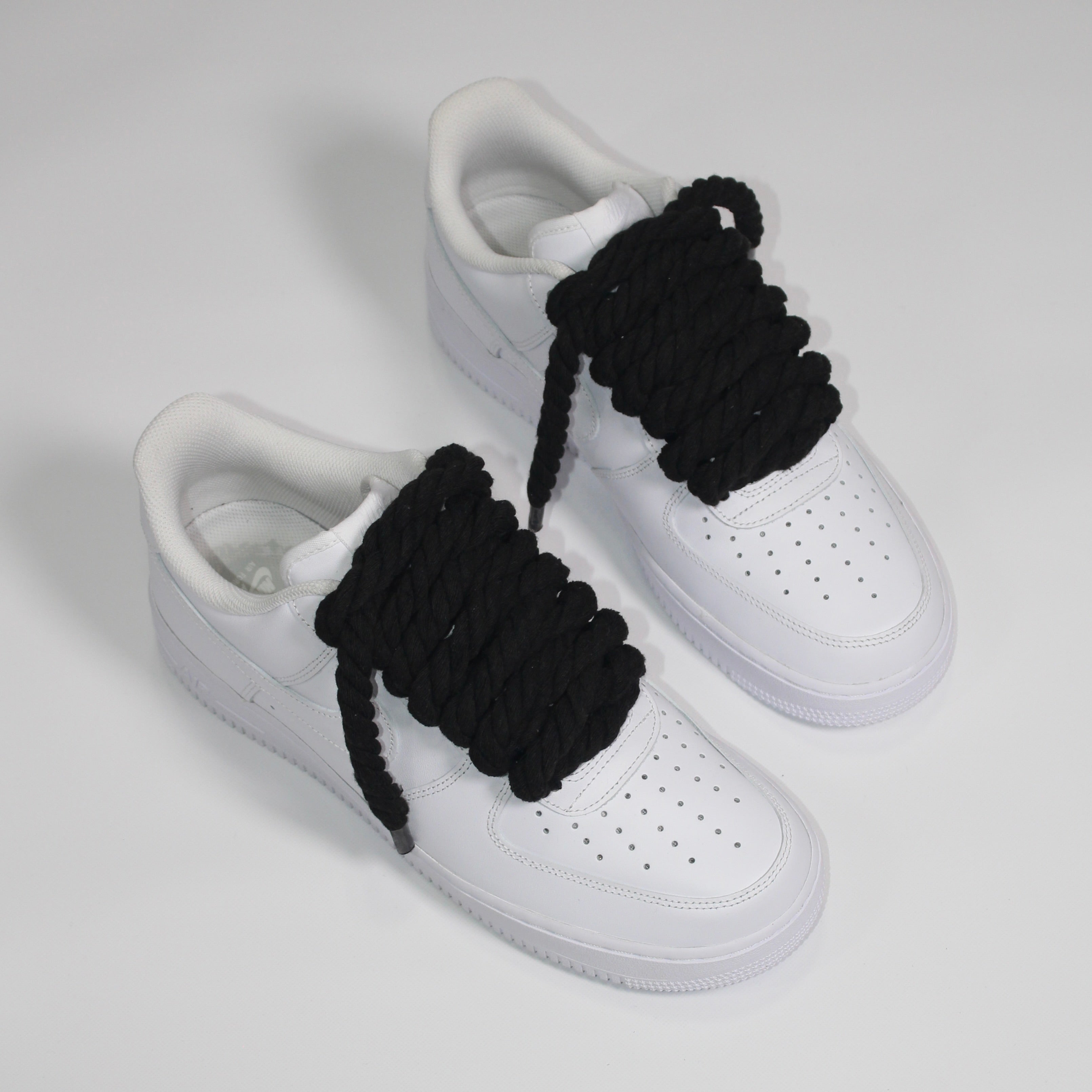 Rope Lace 10mm – 4 Lace Set（Black）