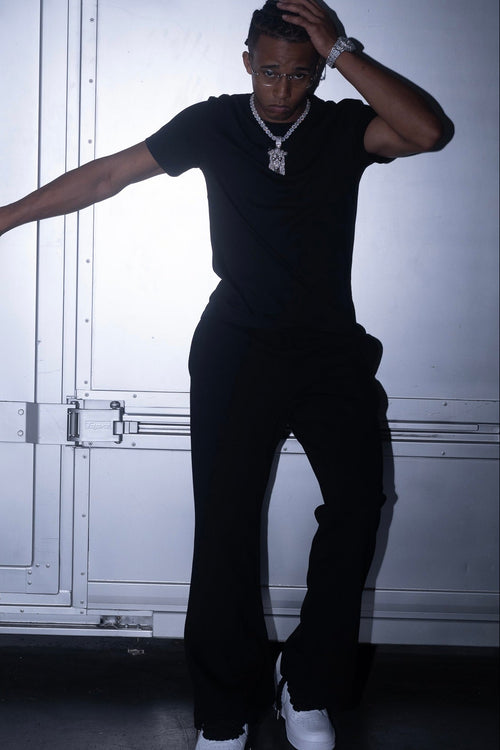Slim Fit Tee Black